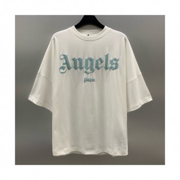 [팜 엔젤스]Palm Angels 2020 Mm/Wm Logo Cotton Short Sleeved Tshirts - 팜 엔젤스 2020 남/녀 로고 코튼 반팔티셔츠 Pam0151x.Size(s 