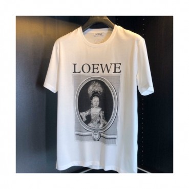 [로에베]Loewe 2020 Mens Logo Cotton Short Sleeved Tshirts - 로에베 2020 남성 로고 코튼 반팔티 Loe0249x.Size(m 