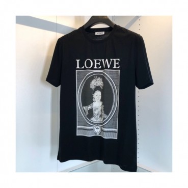 [로에베]Loewe 2020 Mens Logo Cotton Short Sleeved Tshirts - 로에베 2020 남성 로고 코튼 반팔티 Loe0248x.Size(m 