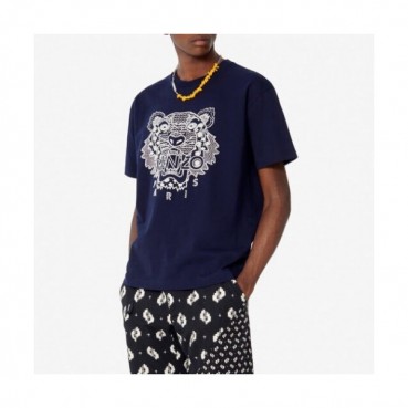 [겐조]Kenzo 2020 Mm/Wm Tiger Cotton Short Sleeved Tshirts - 겐조 2020 남/녀 타이거 캐쥬얼 코튼  반팔티 Ken0111x.Size(m 