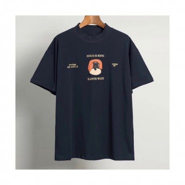 Kanye west 2020 Mm/Wm Logo Oversize Cotton Short Sleeved Tshirt - 카니예 웨스트 2020 남/녀 로고 오버사이즈 코튼 반팔티 Kany0060x.Size(s 