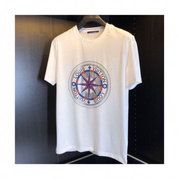 [루이비통]Louis vuitton 2020 Mens Logo Silket Short Sleeved Tshirts - 루이비통 2020 남성 로고 실켓 반팔티 Lou01879x.Size(m 