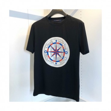 [루이비통]Louis vuitton 2020 Mens Logo Silket Short Sleeved Tshirts - 루이비통 2020 남성 로고 실켓 반팔티 Lou01878x.Size(m 