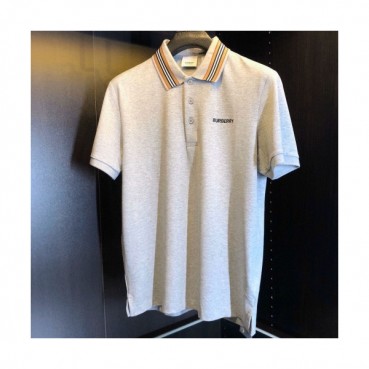 [버버리]Burberry 2020 Mens Logo Short Sleeved Polo Tshirts - 버버리 2020 남성 로고 폴로 반팔티 Bur02699x.Size(m 