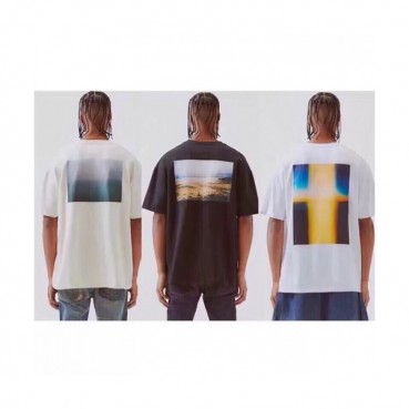 [피어오브갓]Fear of god 2020 Mm/Wm Oversize Minimal Cotton Short Sleeved Tshirts - 피어오브갓 2020 남/녀 미니멀 오버사이즈 코튼 반팔티 Fea0126x.Size(s 