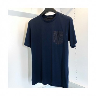 [프라다]Prada 2020 Mens Basic Logo Silket Short Sleeved Tshirts  - 프라다 2020 남성 베이직 로고 실켓 반팔티 Pra01062x.Size(m 
