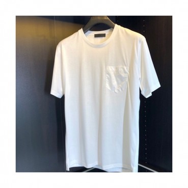 [프라다]Prada 2020 Mens Basic Logo Silket Short Sleeved Tshirts  - 프라다 2020 남성 베이직 로고 실켓 반팔티 Pra01061x.Size(m 