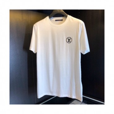 [루이비통]Louis vuitton 2020 Mens Logo Silket Short Sleeved Tshirts - 루이비통 2020 남성 로고 실켓 반팔티 Lou01875x.Size(m 