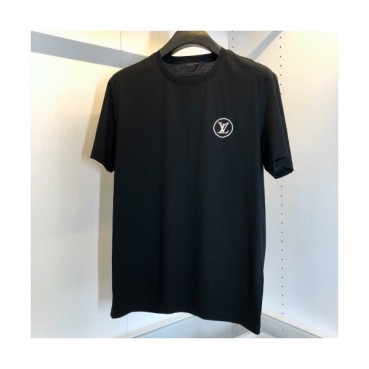 [루이비통]Louis vuitton 2020 Mens Logo Silket Short Sleeved Tshirts - 루이비통 2020 남성 로고 실켓 반팔티 Lou01874x.Size(m 