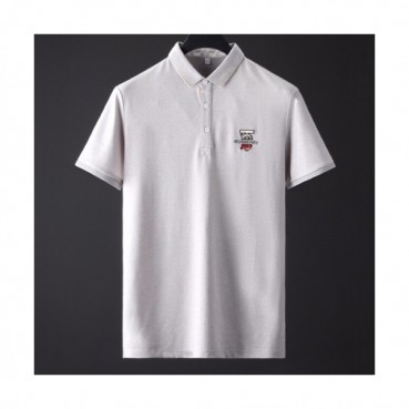 [버버리]Burberry 2020 Mens Logo Short Sleeved Polo Tshirts - 버버리 2020 남성 로고 폴로 반팔티 Bur02677x.Size(m 