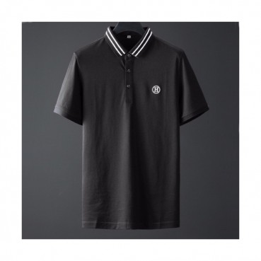 Hermes 2020 Mens Silket Short Sleeved Polo Tshirts - 에르메스 2020 남성 실켓 폴로 반팔티 Her0471x.Size(m 