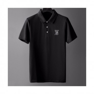 [버버리]Burberry 2020 Mens Logo Cotton Short Sleeved Polo Tshirts - 버버리 2020 남성 로고 코튼 폴로 반팔티 Bur02667x.Size(m 