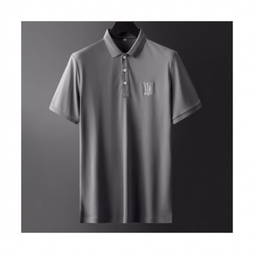 [버버리]Burberry 2020 Mens Logo Cotton Short Sleeved Polo Tshirts - 버버리 2020 남성 로고 코튼 폴로 반팔티 Bur02666x.Size(m 