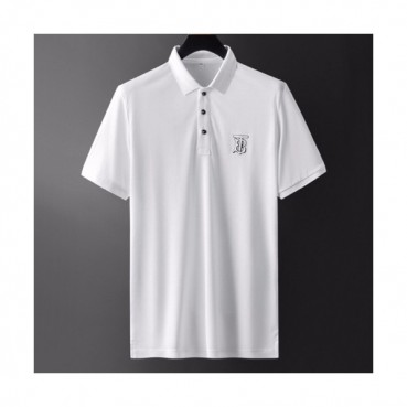 [버버리]Burberry 2020 Mens Logo Cotton Short Sleeved Polo Tshirts - 버버리 2020 남성 로고 코튼 폴로 반팔티 Bur02665x.Size(m 
