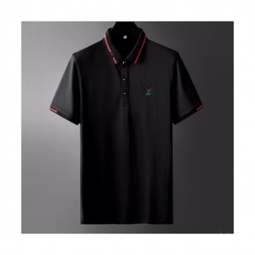 [매장판]Gucci 2020 Mens Logo Silket Short Sleeved Polo Tshirts - 구찌 2020 남성 로고 실켓 폴로 반팔티 Guc02754x.Size(m 