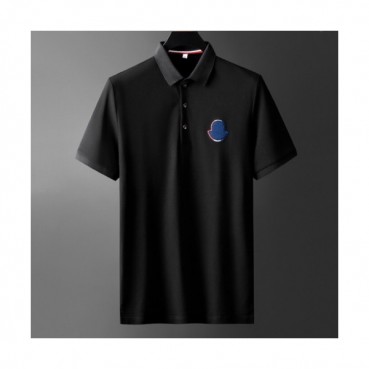 [매장판]Moncler 2020 Mens Logo Silket Short Sleeved Polo Tshirts - 몽클레어 2020 남성 로고 실켓 폴로 반팔티 Moc01724x.Size(m 