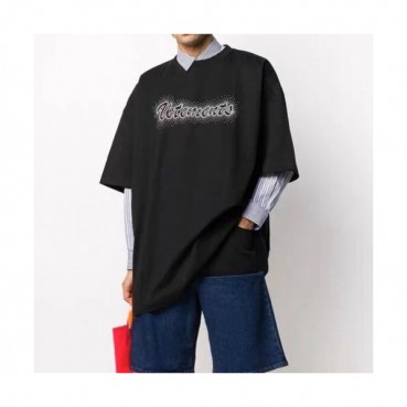 [베트멍]Vetements 2020 Mm/Wm Printing Logo Cotton Short Sleeved Oversize Tshirts - 베트멍 2020 남/녀 프린팅 로고 코튼 오버사이즈 반팔티 Vet0075x.Size(xs 