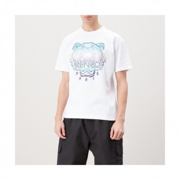 [겐조]Kenzo 2020 Mm/Wm Tiger Cotton Short Sleeved Tshirts - 겐조 2020 남/녀 타이거 캐쥬얼 코튼  반팔티 Ken0108x.Size(s 