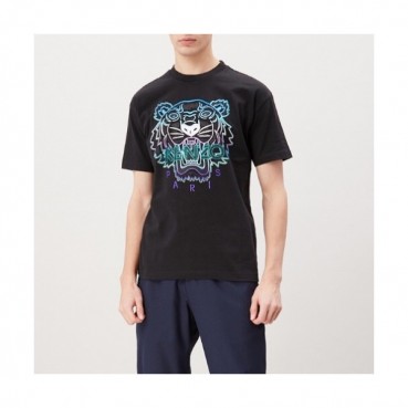 [겐조]Kenzo 2020 Mm/Wm Tiger Cotton Short Sleeved Tshirts - 겐조 2020 남/녀 타이거 캐쥬얼 코튼  반팔티 Ken0107x.Size(s 