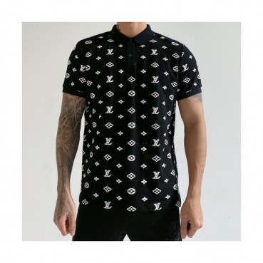 [루이비통]Louis vuitton 2020 Mens Logo Short Sleeved Polo Tshirts - 루이비통 2020 남성 로고 폴로 반팔티 Lou01851x.Size(m 