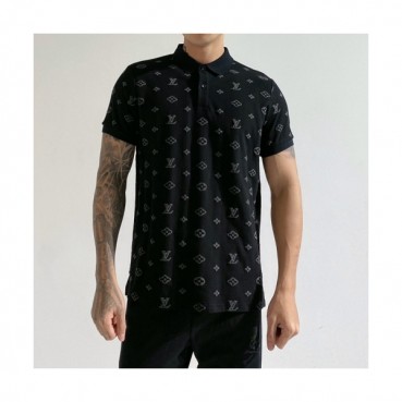 [루이비통]Louis vuitton 2020 Mens Logo Short Sleeved Polo Tshirts - 루이비통 2020 남성 로고 폴로 반팔티 Lou01851x.Size(m 