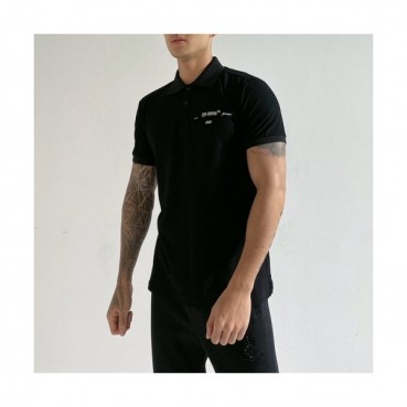 [오프화이트]Off-white 2020 Mens Printing Logo Cotton Polo Short Sleeved Tshirts 