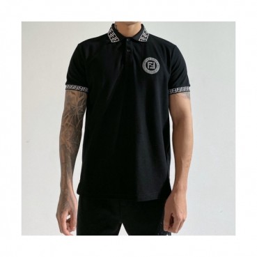 [펜디]Fendi 2020 Mens Logo Casual Short Sleeved Polo Tshirts - 펜디 2020 남성 로고 캐쥬얼 폴로 반팔티 Fen0716x.Size(m 