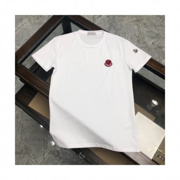 [매장판]Moncler 2020 Mens Logo Silket Crew-neck Short Sleeved Tshirts 