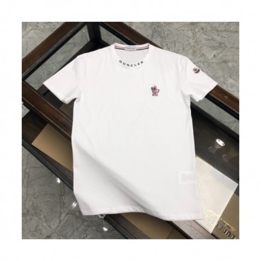 [매장판]Moncler 2020 Mens Logo Silket Crew-neck Short Sleeved Tshirts 