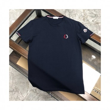 [매장판]Moncler 2020 Mens Logo Silket Crew-neck Short Sleeved Tshirts 