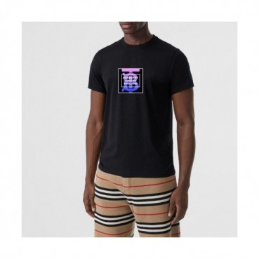 [버버리]Burberry 2020 Mm/Wm Logo Cotton Short Sleeved Tshirts - 버버리 2020 남/녀 로고 코튼 반팔티 Bur02648x.Size(s 