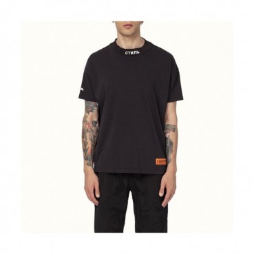 [헤론프레스턴]Heron Preston 2020 Mens Printing Crew neck Short Sleeved Oversize Tshirt - 헤론프레스턴 2020 남성 프린팅 코튼 오버사이즈 반팔티 Hron0027x.Size(xs 