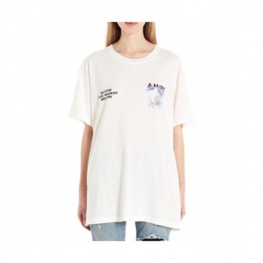 [아미리]Amiri 2020 Mm/Wm Logo Cotton Short Sleeved Tshirts - 아미리 2020 남/녀 로고 코튼 반팔티 Ami0089x.Size(s 