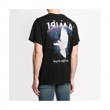 Amiri 2020 Mm/Wm Logo Cotton Short Sleeved Tshirts - 아미리 2020 남/녀 로고 코튼 반팔티 Ami0088x.Size(s 