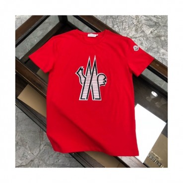 [매장판]Moncler 2020 Mens Logo Silket Crew-neck Short Sleeved Tshirts 