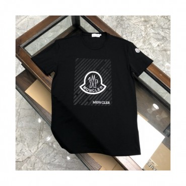 [매장판]Moncler 2020 Mens Logo Silket Crew-neck Short Sleeved Tshirts 