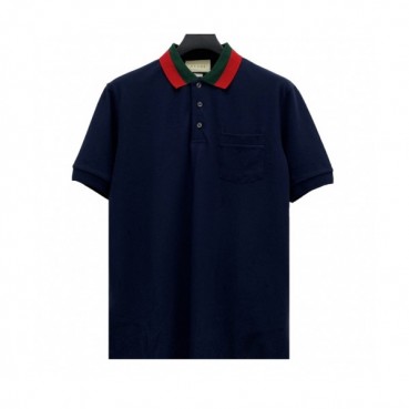 [매장판]Gucci 2020 Mens Logo Cotton Short Sleeved Polo Tshirts - 구찌 2020 남성 로고 코튼 폴로 반팔티 Guc02728x.Size(xs 