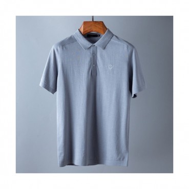 [루이비통]Louis vuitton 2020 Mens Logo Silket Short Sleeved Polo Tshirts - 루이비통 2020 남성 로고 실켓 폴로 반팔티 Lou01838x.Size(m 