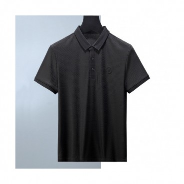 [알마니]Armani 2020 Mens Logo Silket Short Sleeved Tshirts - 알마니 2020 남성 로고 실켓 반팔티 Arm0701x.Size(m 