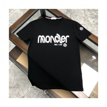 [매장판]Moncler 2020 Mens Logo Silket Crew-neck Short Sleeved Tshirts 
