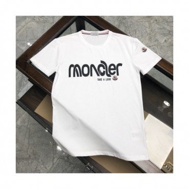 [매장판]Moncler 2020 Mens Logo Silket Crew-neck Short Sleeved Tshirts 