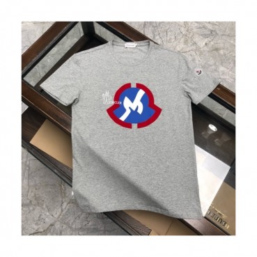 [매장판]Moncler 2020 Mens Logo Silket Crew-neck Short Sleeved Tshirts 