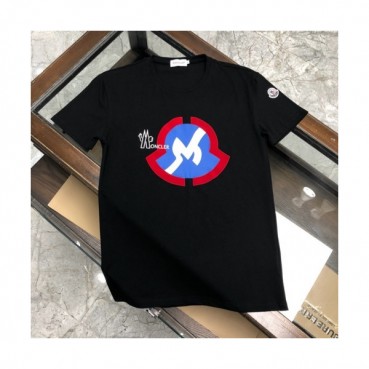 [매장판]Moncler 2020 Mens Logo Silket Crew-neck Short Sleeved Tshirts 