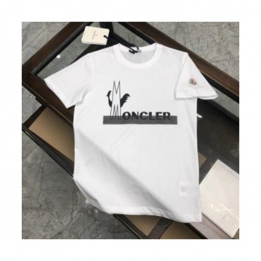 [매장판]Moncler 2020 Mens Logo Silket Crew-neck Short Sleeved Tshirts 