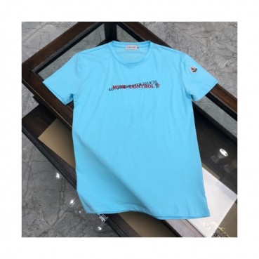 [매장판]Moncler 2020 Mens Logo Silket Crew-neck Short Sleeved Tshirts 