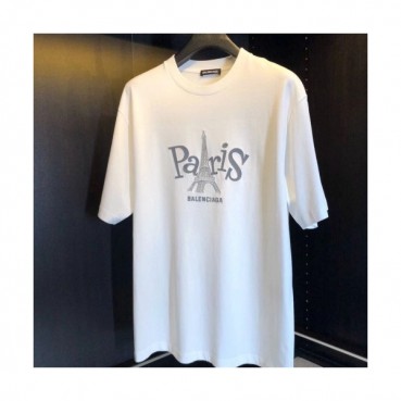 [발렌시아가]Balenciaga 2020 Mm/Wm Logo Cotton Short Sleeved Tshirts - 발렌시아가 2020 남자 로고 오버사이즈 코튼 반팔티 Bal0627x.Size(s 