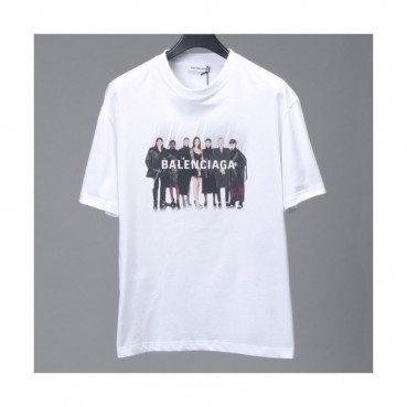 [발렌시아가]Balenciaga 2020 Mm/Wm Logo Cotton Short Sleeved Tshirts - 발렌시아가 2020 남자 로고 오버사이즈 코튼 반팔티 Bal0624x.Size(xs 