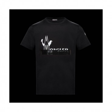 [매장판]Moncler 2020 Mens Logo Silket Crew-neck Short Sleeved Tshirts 