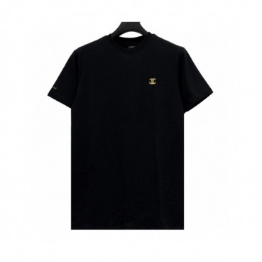 Chanel 2020 Mm/Wm 'CC' Logo Cotton Short Sleeved Tshirts - 샤넬 2020 남자 'CC'로고 코튼 반팔티 Cnl0575x.Size(xs 