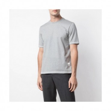 [톰브라운]Thom Browne 2020 Mens Casual Cotton Short Sleeved Tshirts - 톰브라운 2020 남성 로고 코튼 반팔티 Tho0758x.Size(s 